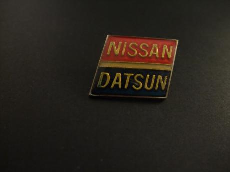 Nissan-Datsun twee namen één merk logo